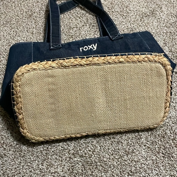 Denim Roxy Beach Bag - Picture 3 of 7